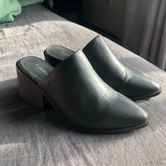 Matt and Nat vegan leather mules - Picture 1 of 4